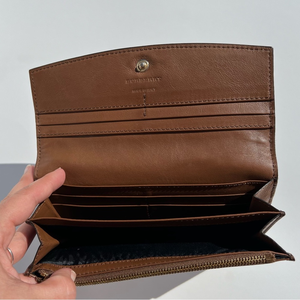 BURBERRY Porter Continental Long Wallet - Picture 4 of 10